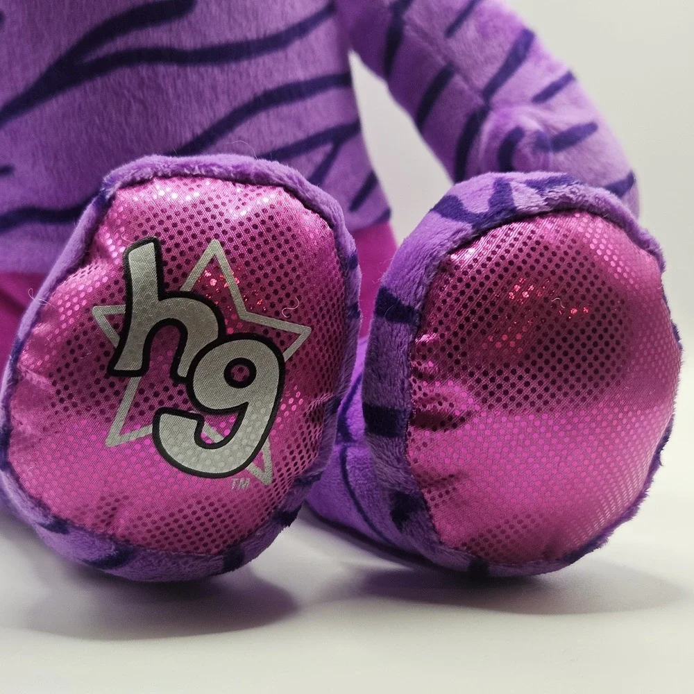 Build A Bear BAB Honey Girls Teegan Tiger Plush Purple Stuffed Animal Approx 20